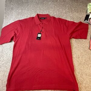 Ashworth Men's Classic Red Polo